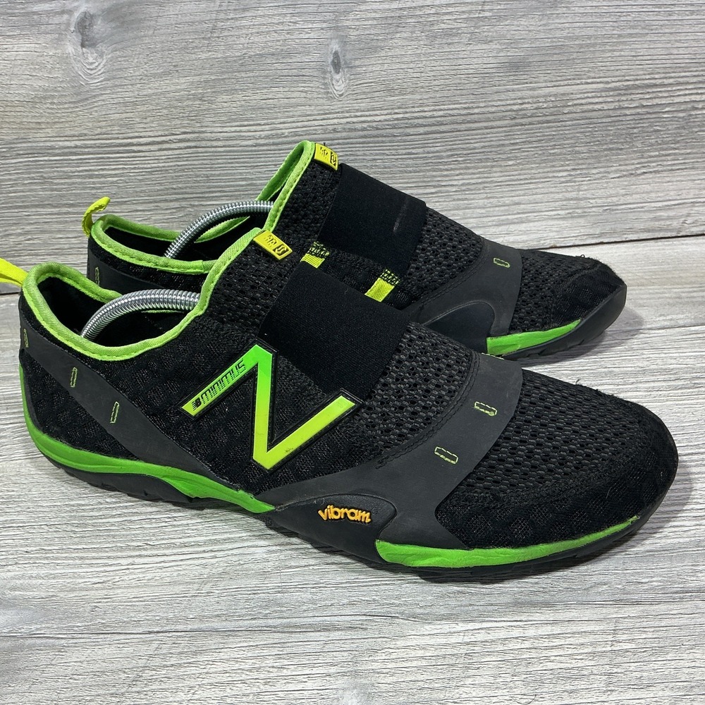 RARE New Balance Minimus Men's Size 12.5 D Sneakers Shoes Black Slip On MT10SO